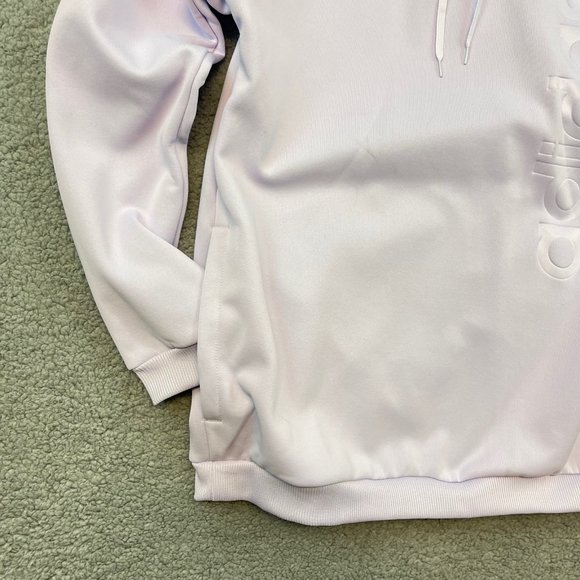 Adidas Gear Up Hoodie Women’s size Small Lavender Purple Pullover Sweater Jacket - Picture 3 of 12